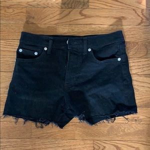 Black Gap Denim Shorts